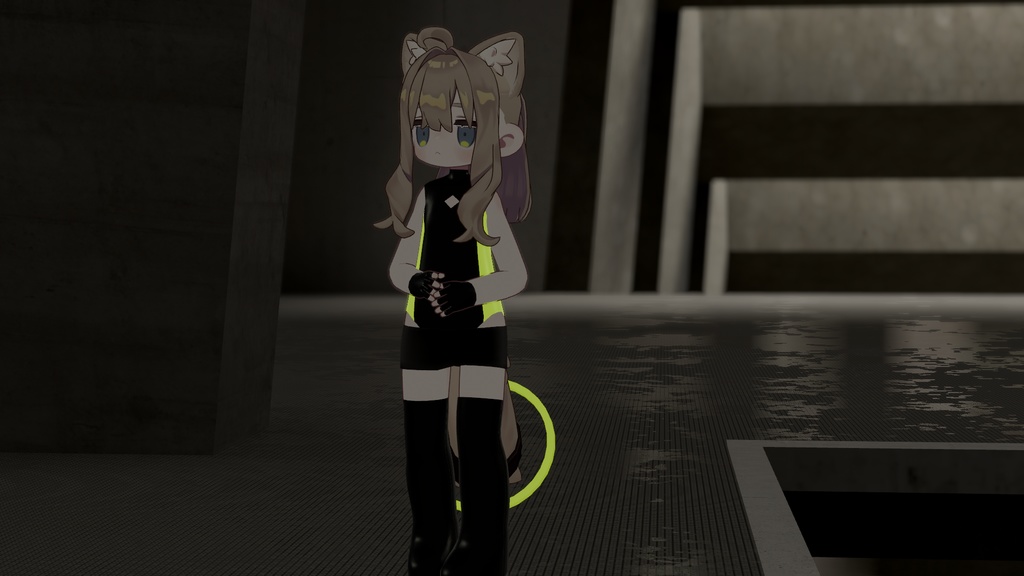 【キプフェル対応】サイバースイムウェア&ポニーテール