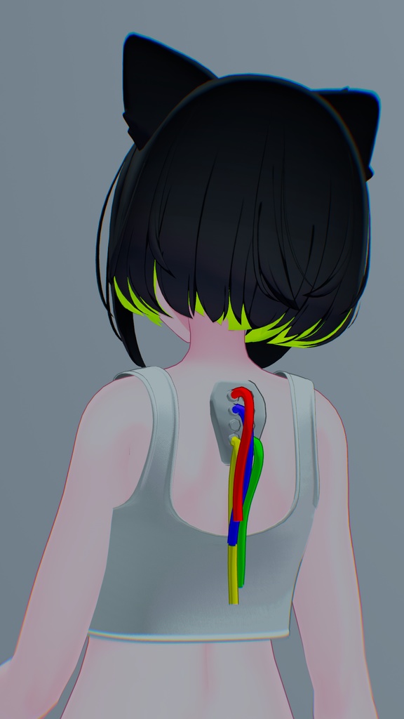 【ショコラ対応】脊髄インターフェース&Breasts_small100専用タンクトップ