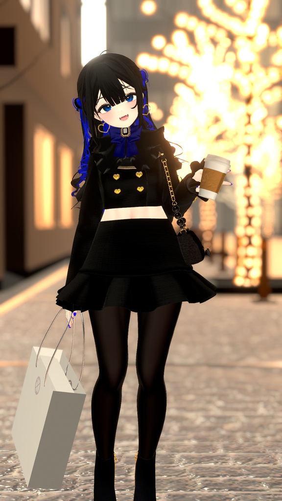 【Vket出展記念】コーヒー&ショップバッグ(VRC想定)