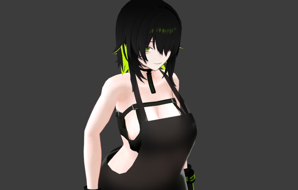 【クラエナ対応】エプロン(+肉切り包丁)