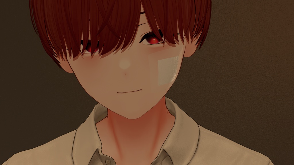 【9アバター対応】防水パッド風アクセサリー(VRC想定)