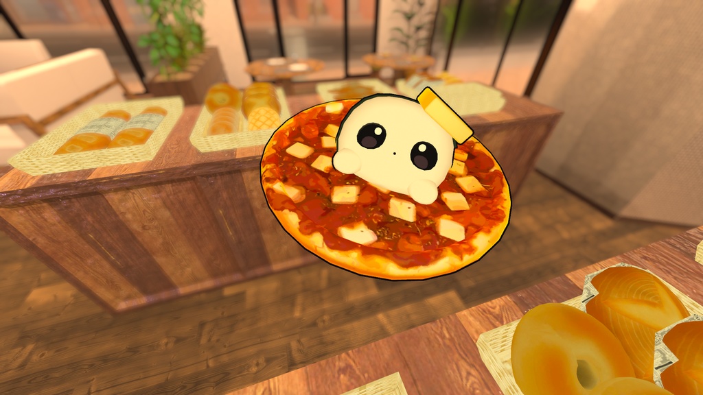 おもち星人「もちゅ」 #もちゅ3D