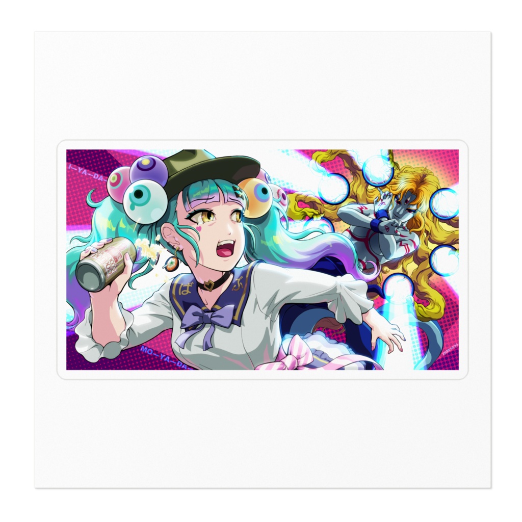 ラ・ムラーナ風ばぶかすステッカー