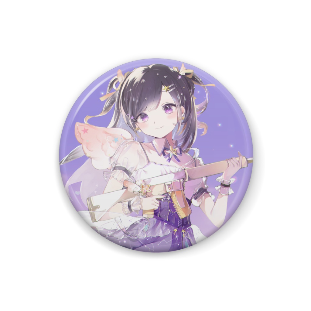 羽鳥まみ　缶バッチ