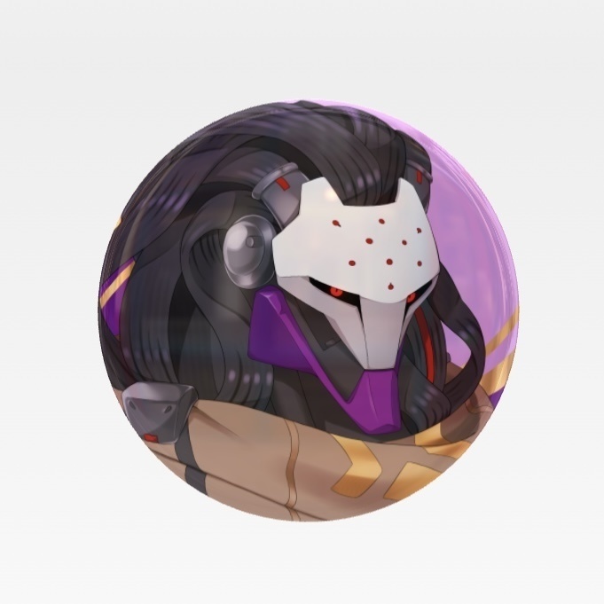 【缶バッジ】ラマットラ【Overwatch2】