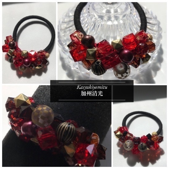 刀剣乱舞　イメージヘアゴム　加州清光