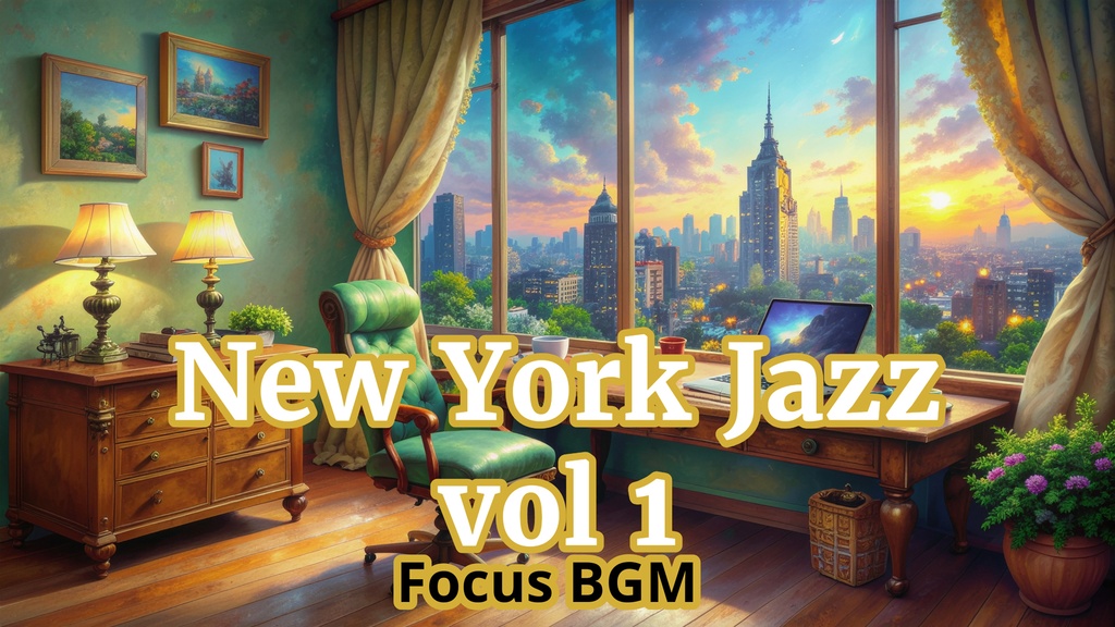 Midnight Skyline【New York Jazz BGM vol1】