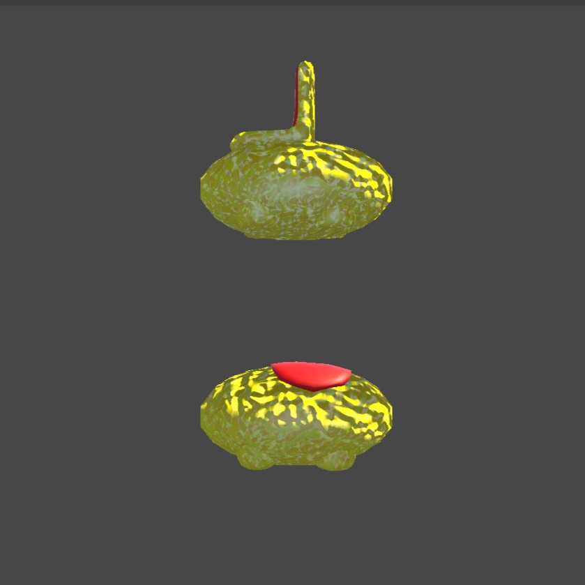 【2種アバター対応】オムライスセット【VRChat 想定 3D衣装モデル】