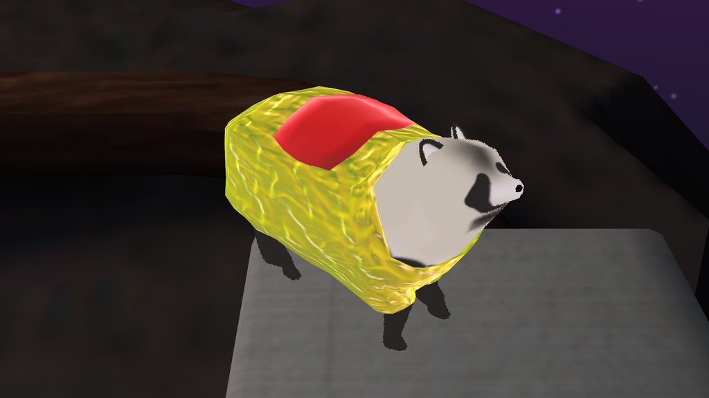 【2種アバター対応】オムライスセット【VRChat 想定 3D衣装モデル】