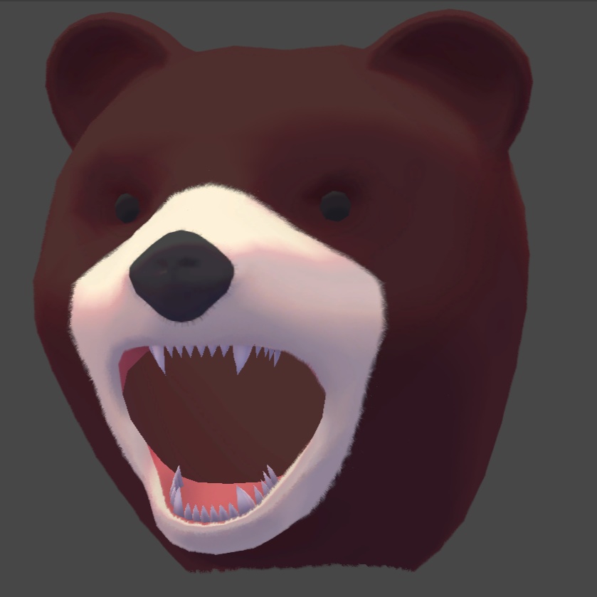 熊・クマの被り物 / あるいはクマのマスク「クマスク」【四足歩行炒飯対応】