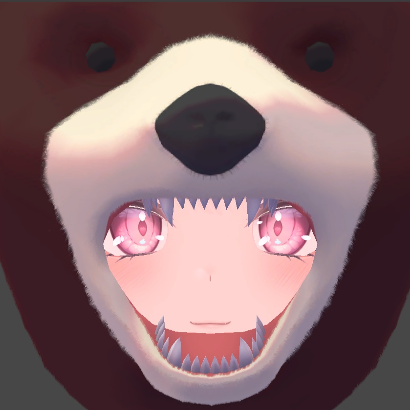 熊・クマの被り物 / あるいはクマのマスク「クマスク」【四足歩行炒飯対応】