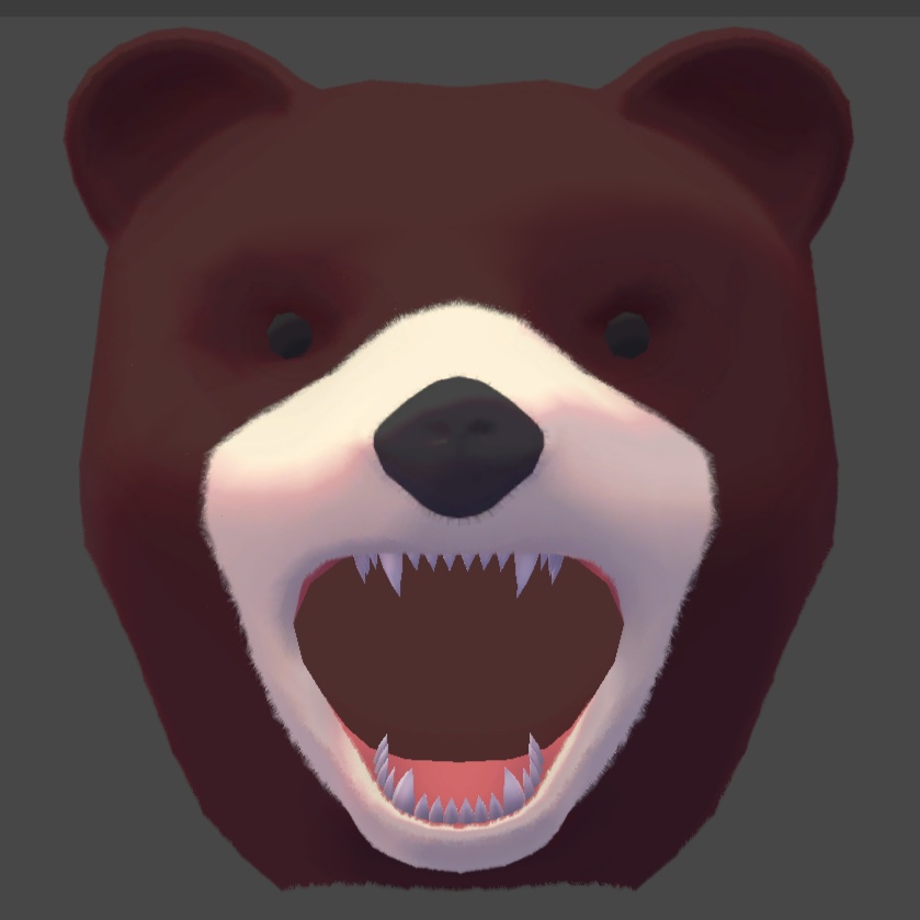 熊・クマの被り物 / あるいはクマのマスク「クマスク」【四足歩行炒飯対応】