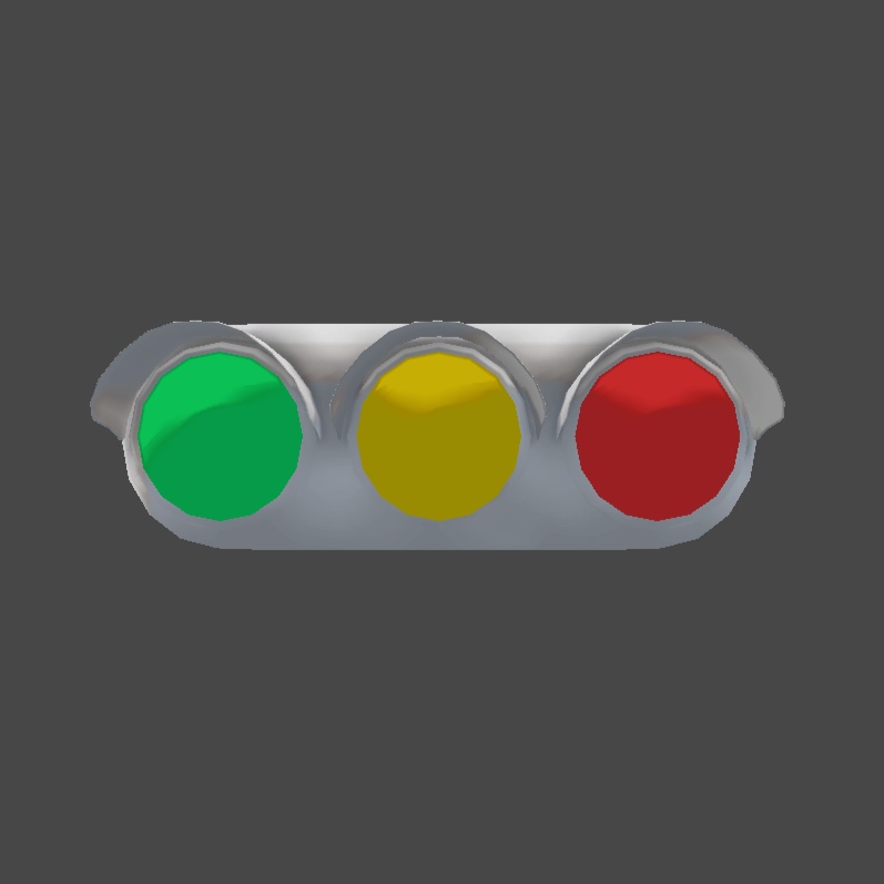 【VRChat】~MAで簡単改変異形頭シリーズ~信号機頭【MA対応】