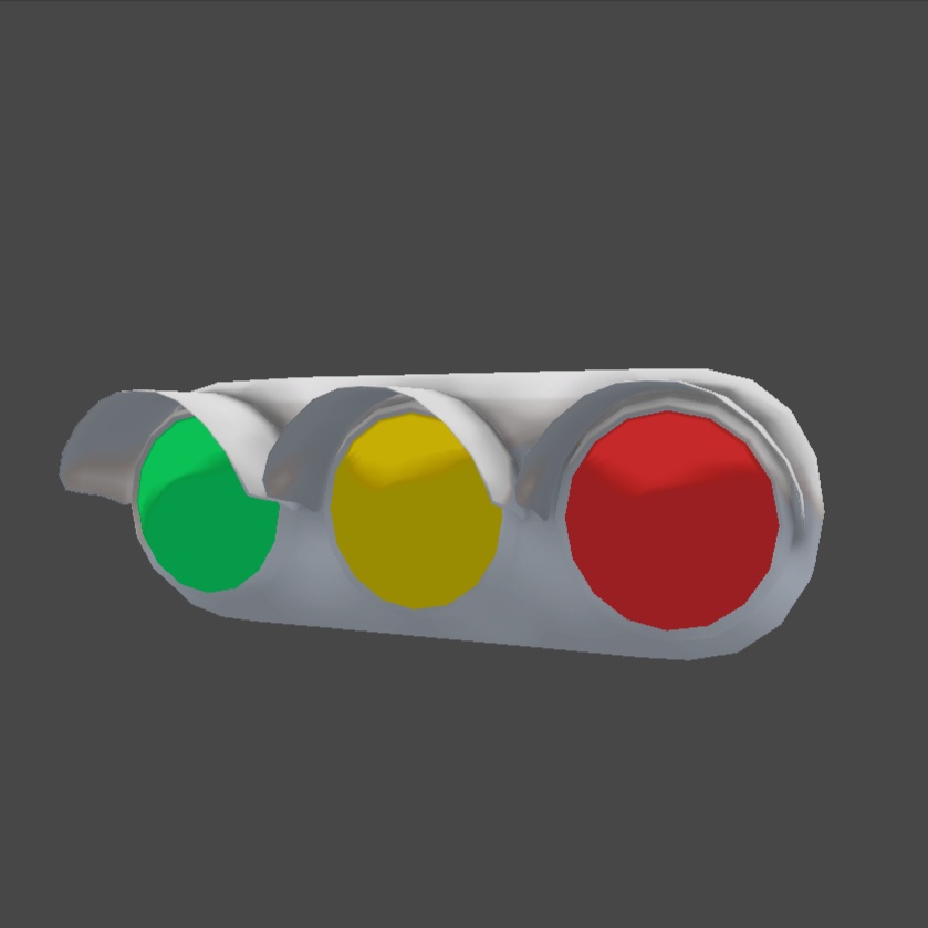 【VRChat】~MAで簡単改変異形頭シリーズ~信号機頭【MA対応】