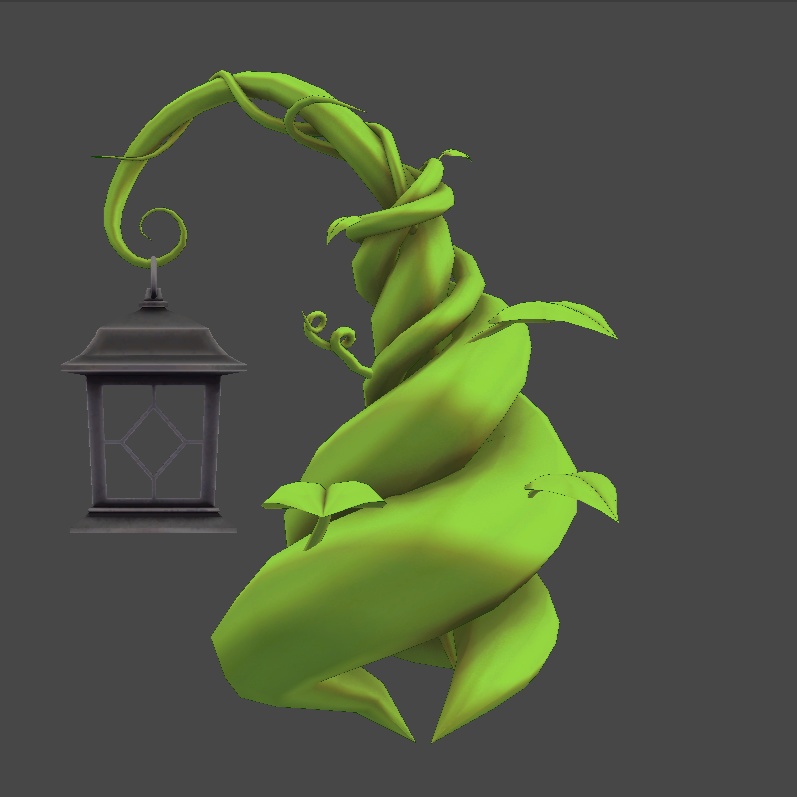 【VRChat】~MAで簡単改変異形頭シリーズ~ つるランプ【MA対応】