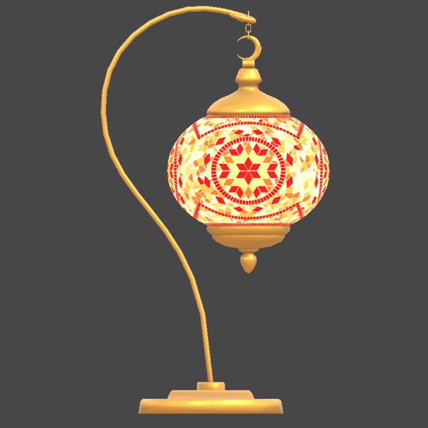 【3Dモデル】トルコランプ