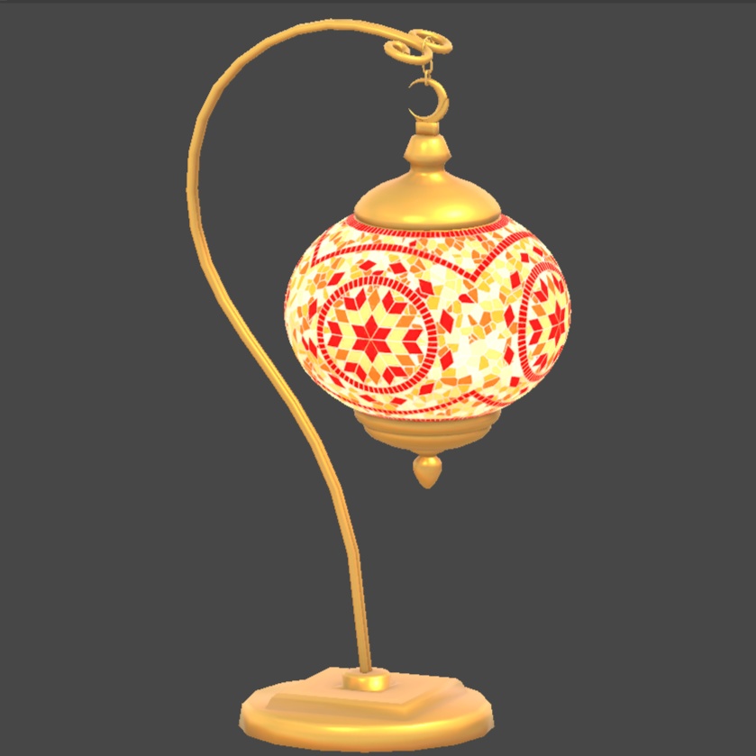 【3Dモデル】トルコランプ