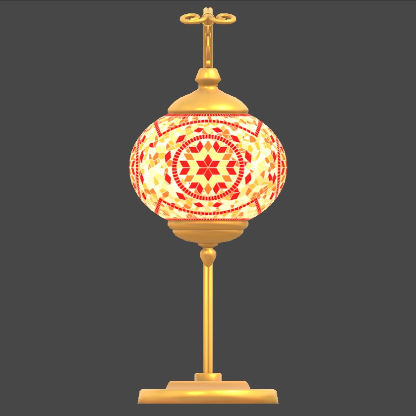 【3Dモデル】トルコランプ