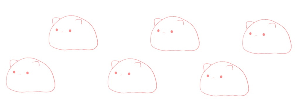 ねこすらマステ