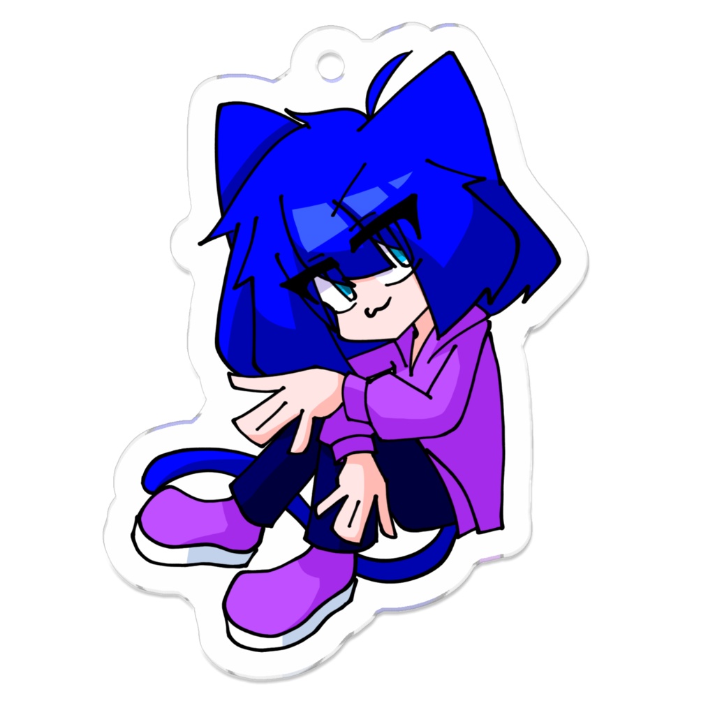 蒼猫 アクリルキーホルダー