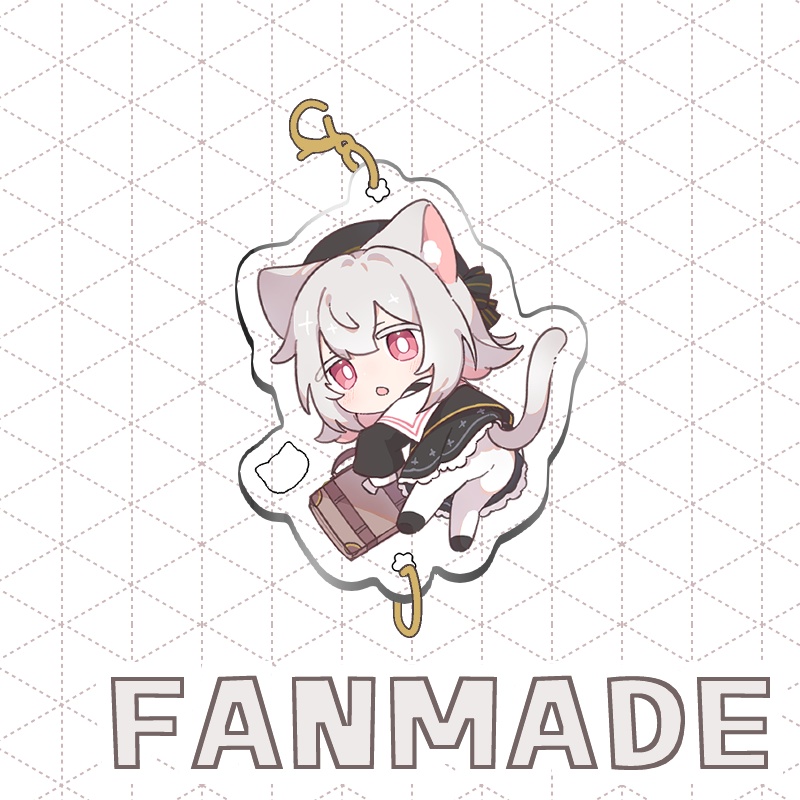 繋がる！アクリルキーホルダー