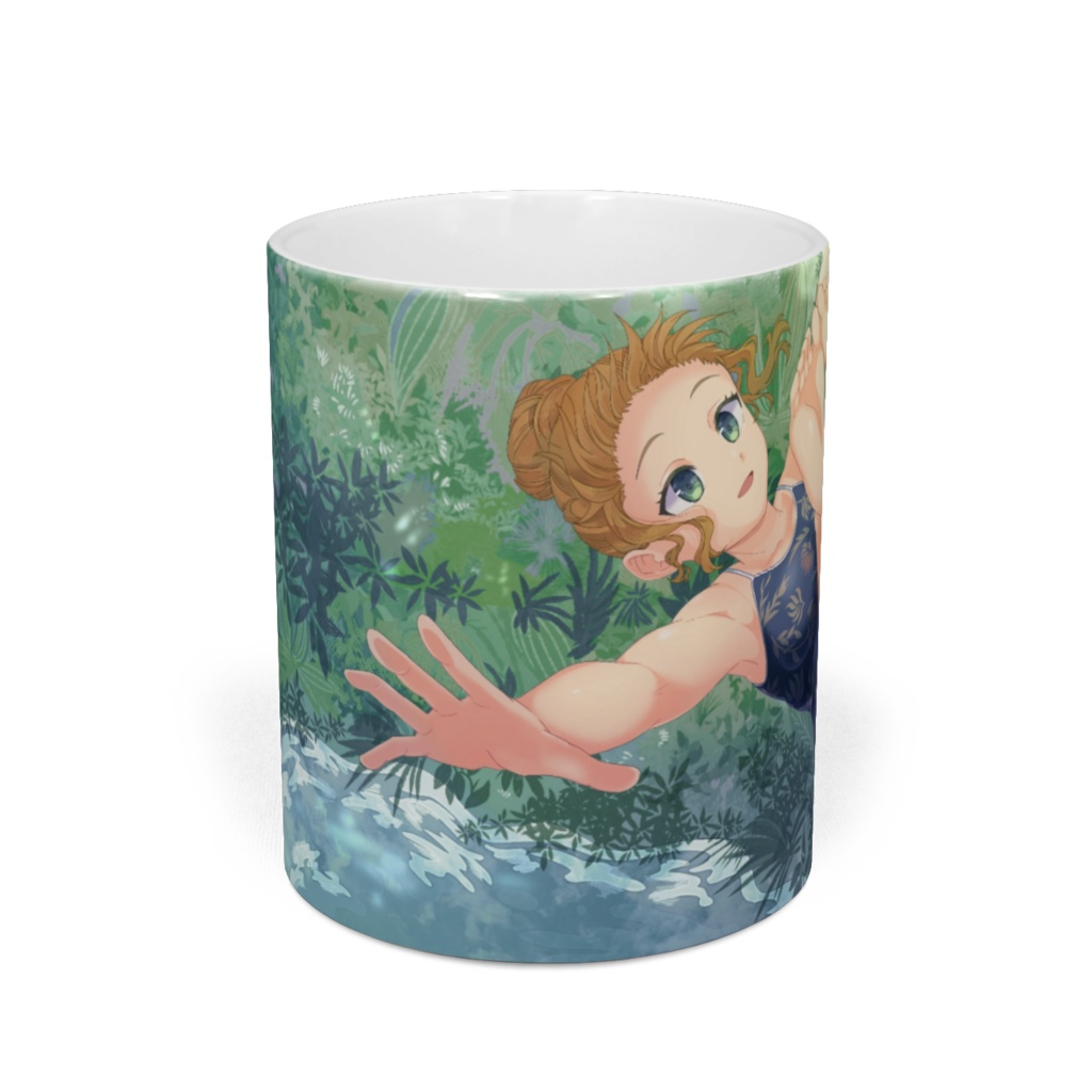 マグカップ 森のジャンプ台