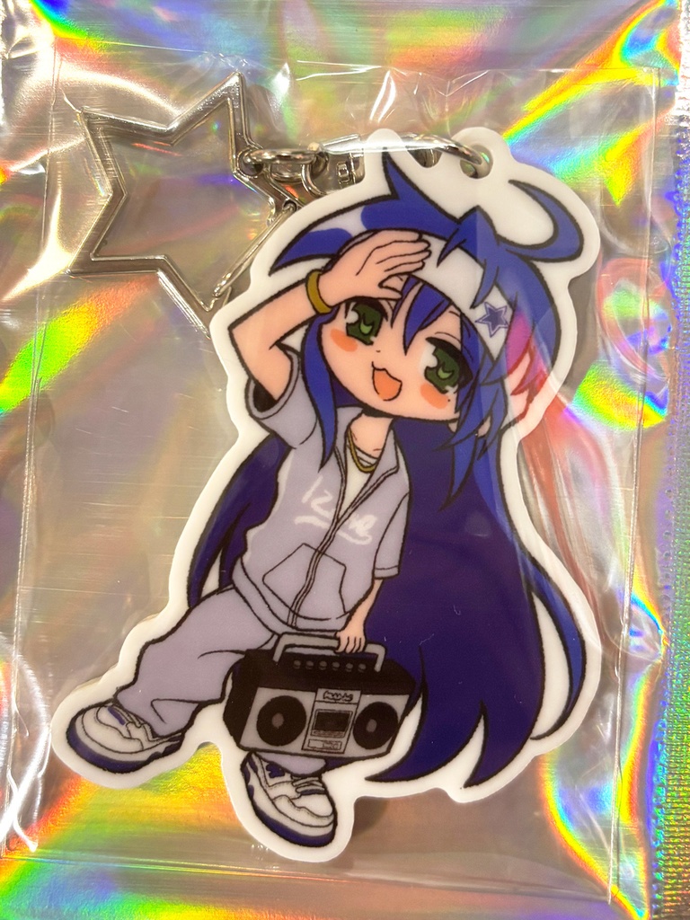 KONATA IZUMI "street style" acrylic keychain