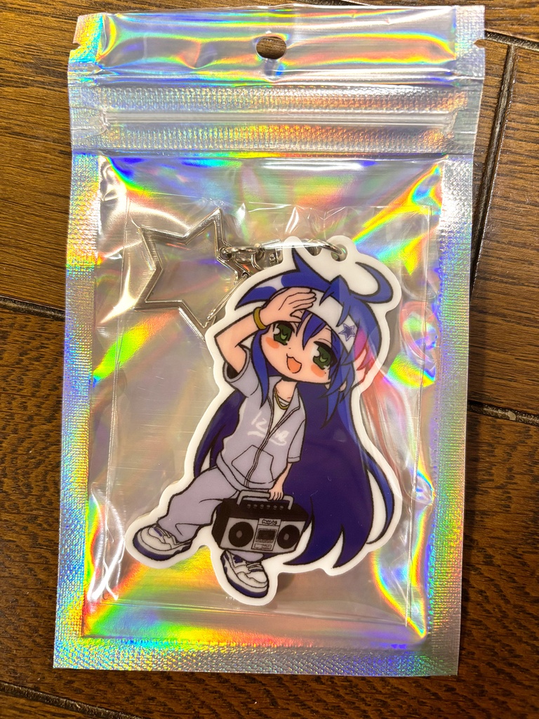 KONATA IZUMI "street style" acrylic keychain