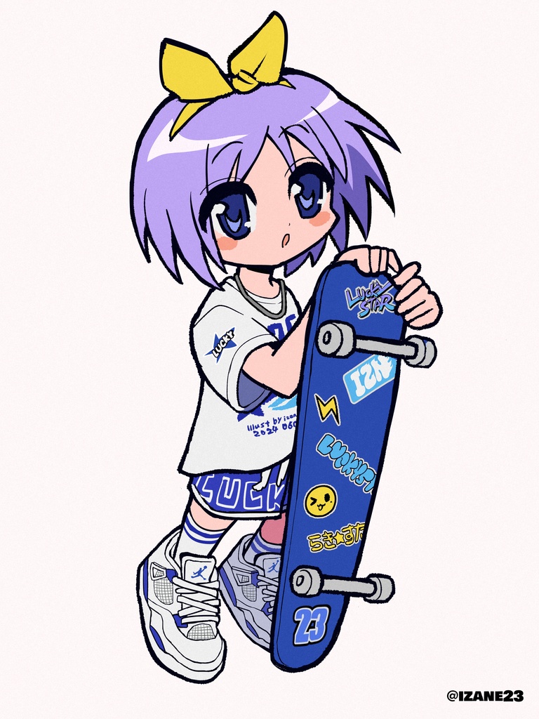 TSUKASA HIIRAGI "street style" acrylic keychain