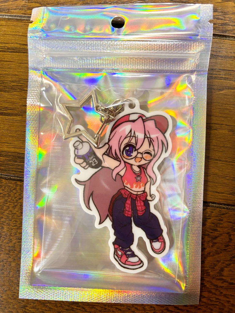 MIYUKI TAKARA "street style" acrylic keychain