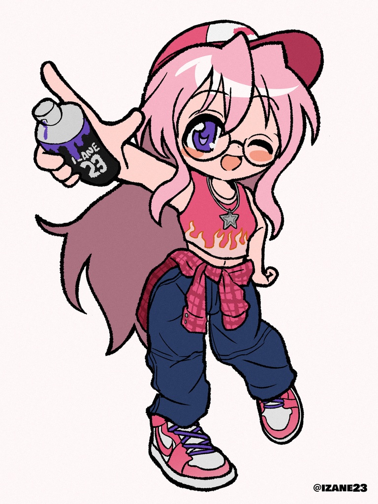 MIYUKI TAKARA "street style" acrylic keychain