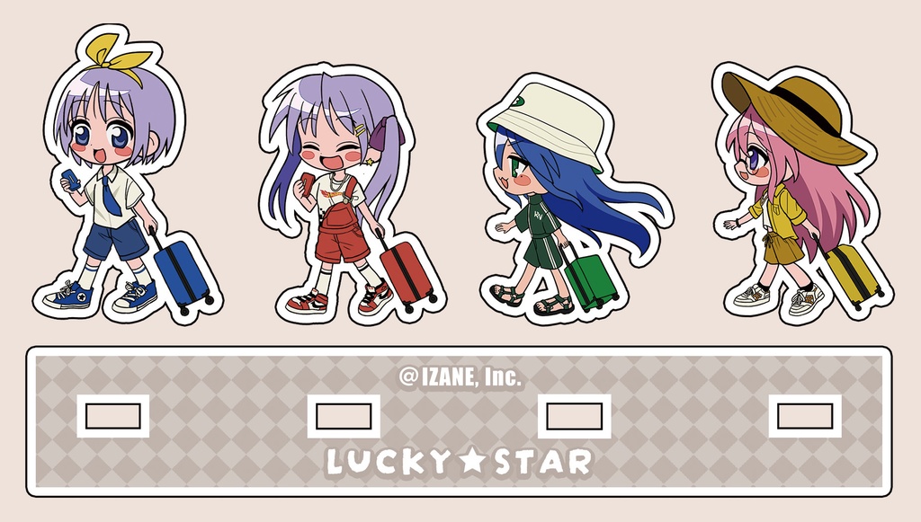 LUCKY STAR "We're almost there!" Acrylic Diorama