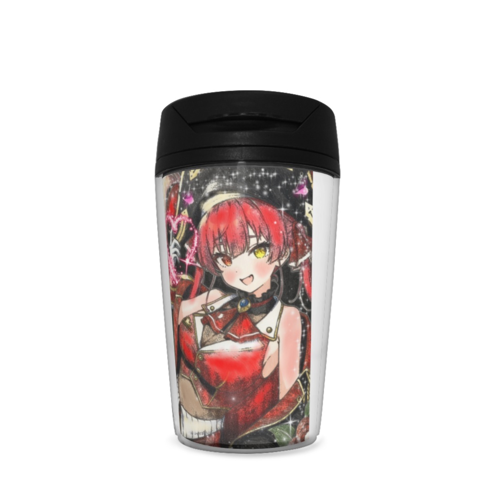 宝鐘マリン♡デジタルイラスト手描きタンブラー