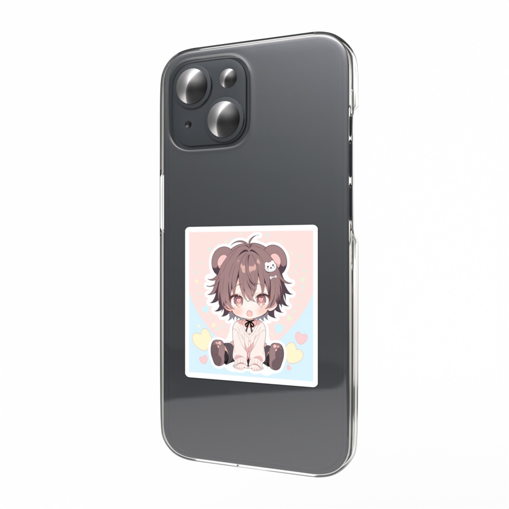 AIイラストくま耳ちょこくん