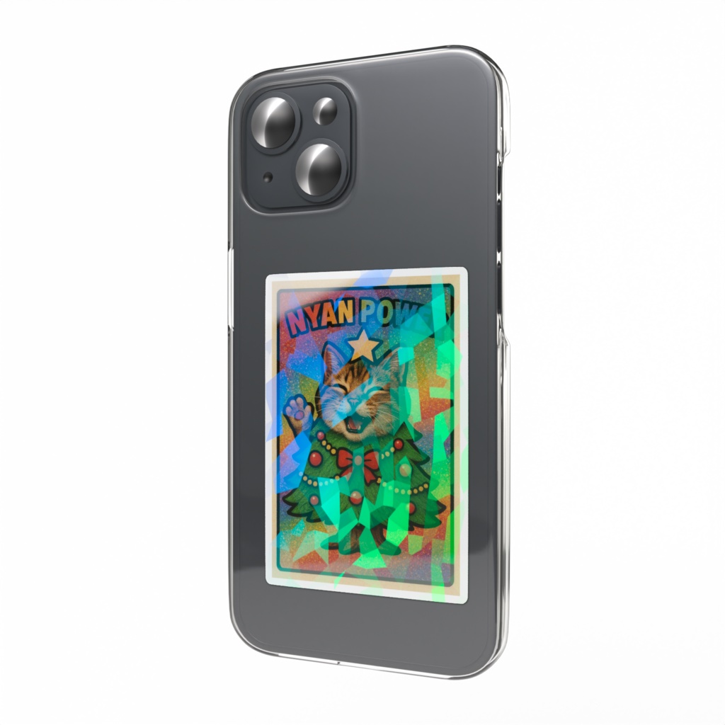 ビックリマンチョコシール風♡スマイル猫ツリー