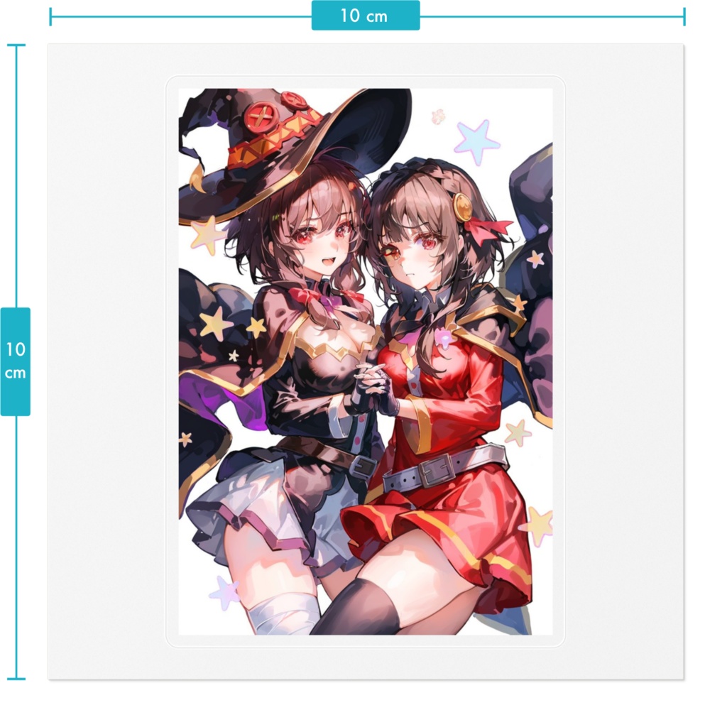 幸せを届ける魔女 ステッカー