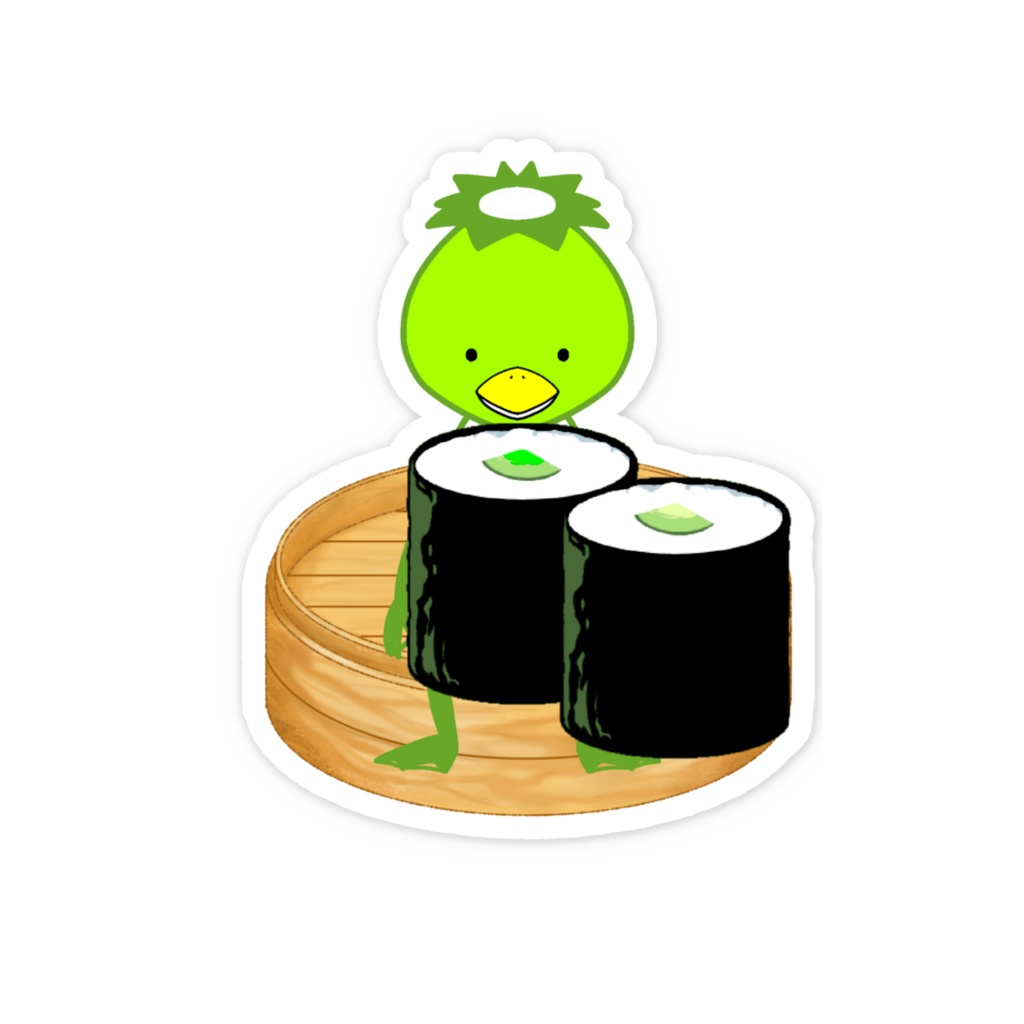 かっぱ寿司?かっぱ巻き?ステッカー