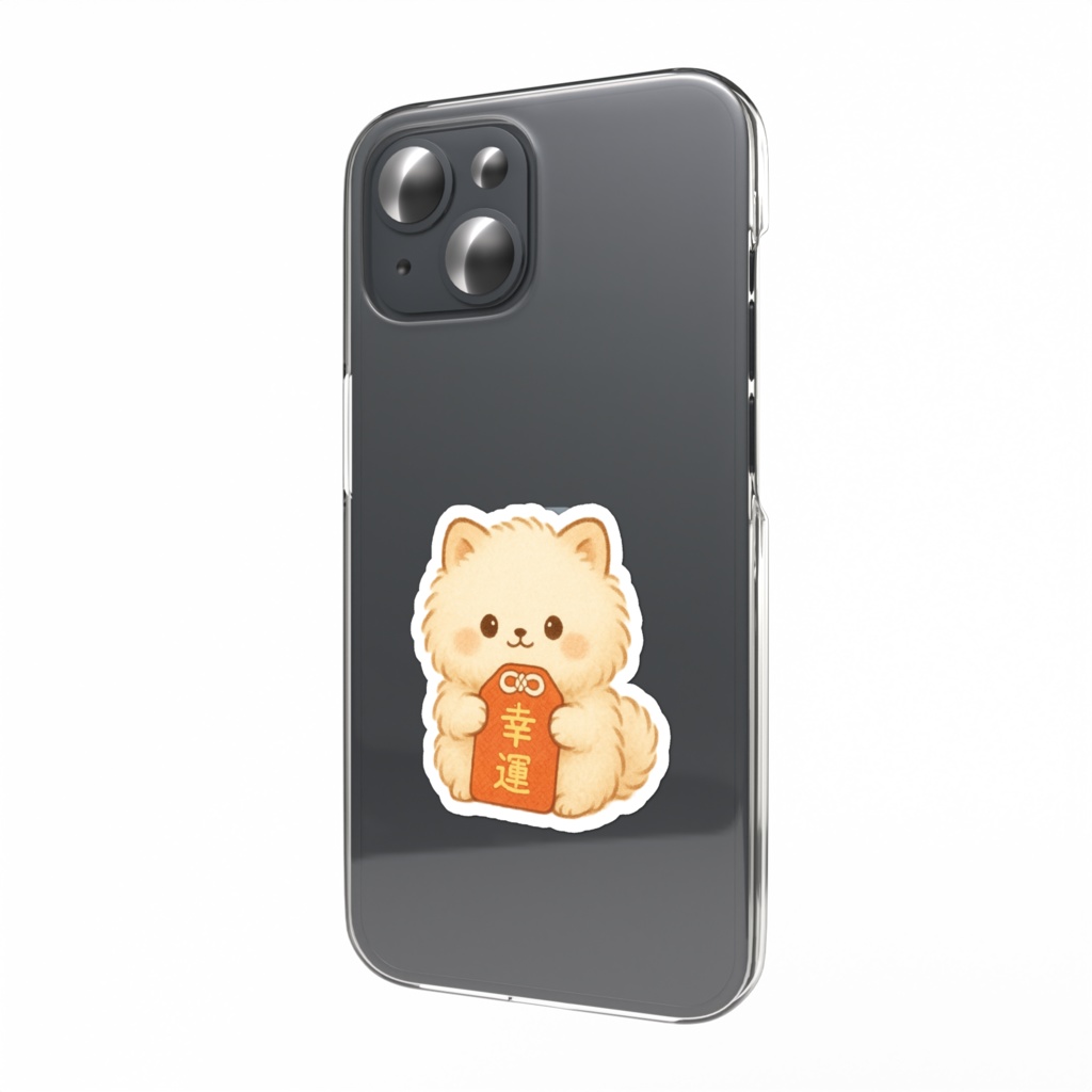 幸運を呼ぶお守り犬