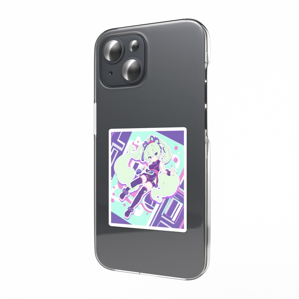 ボカロ 歌い手 初音ミク風デザインステッカー