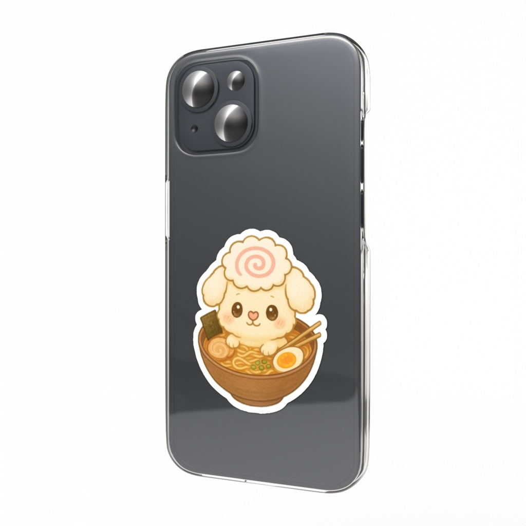 ラーメン♡なると♡犬のふわりん♡ステッカー