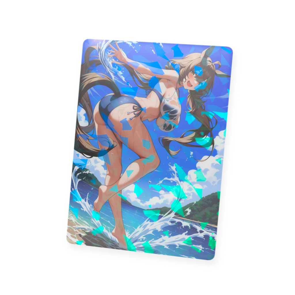 AIイラストウマ娘水着キラキラトレカ