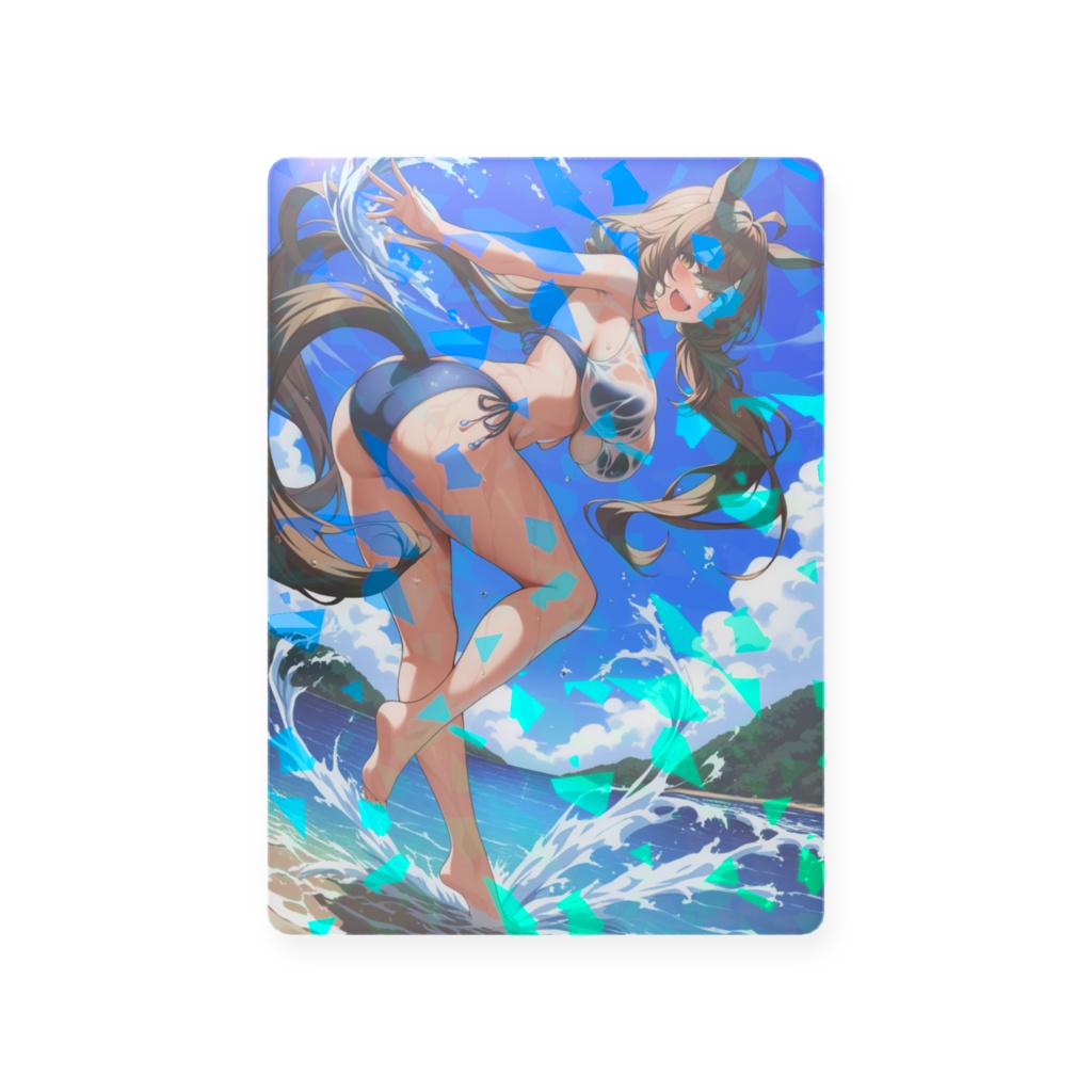 AIイラストウマ娘水着キラキラトレカ