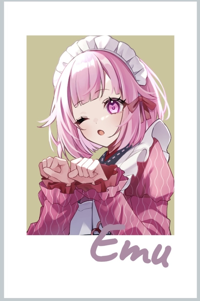 チェキ風カード(えむ)