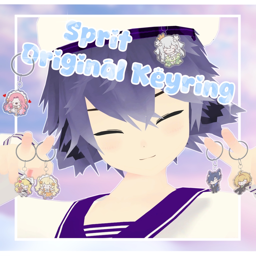 Spirit Garden LiLiy | Spirit Original Keyring🤍