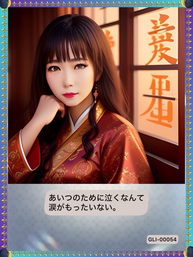 54 涙がもったいない（音声なし）