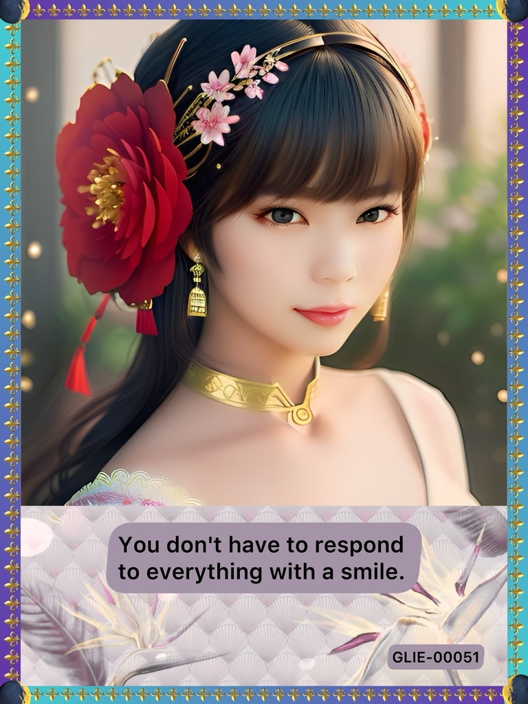 51 A smile for all.（no sound）