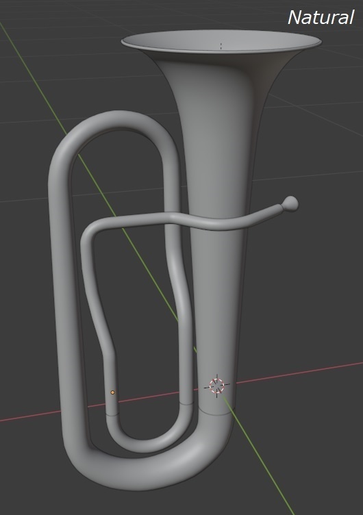 3Dモデル_ユーフォニアム_Euphonium