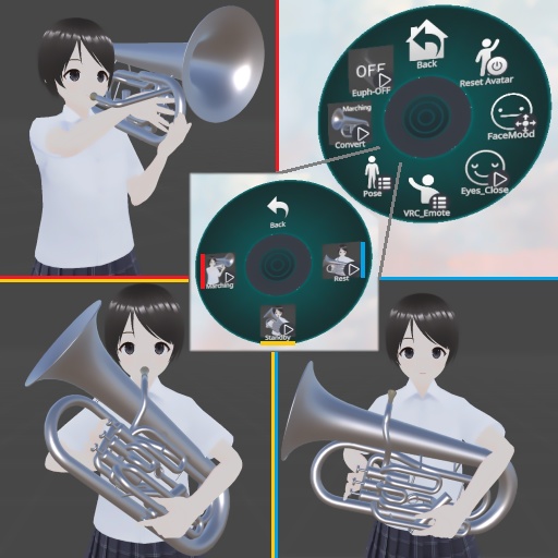 Performer VRoid with Euphonium