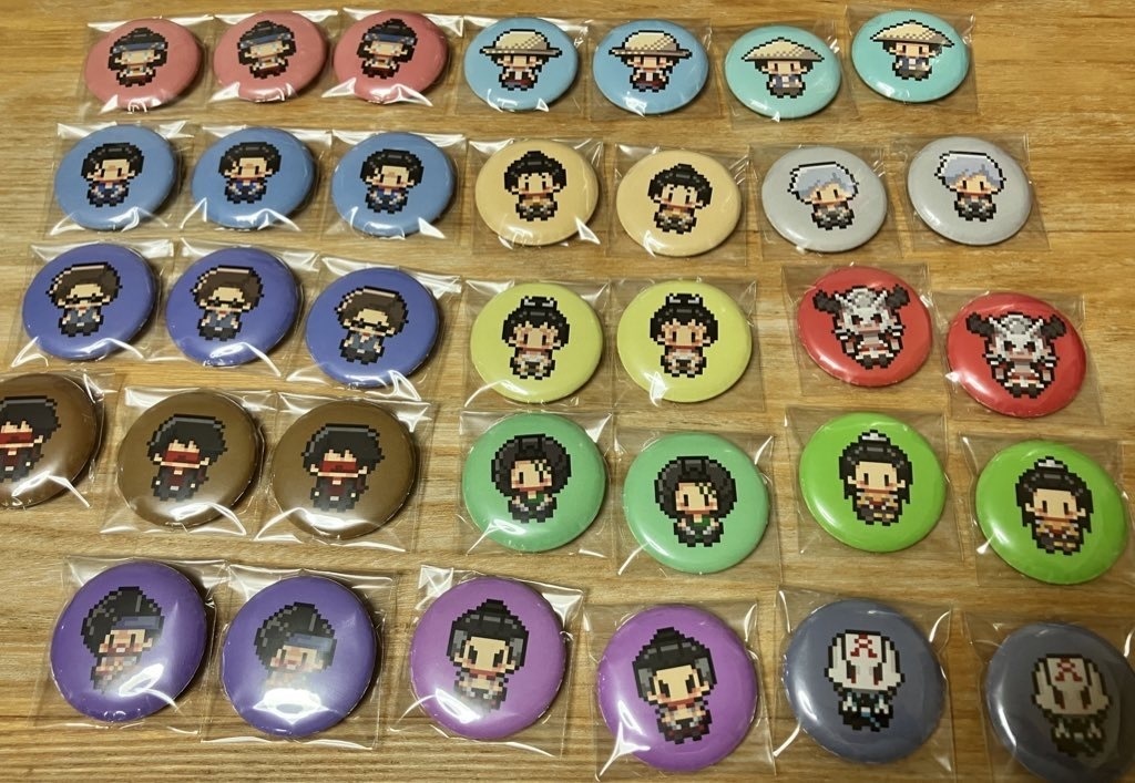 ヤケクソ‼MK1缶バッジ