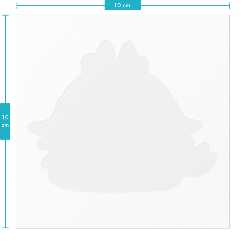 あごもちわにちゃんステッカー
